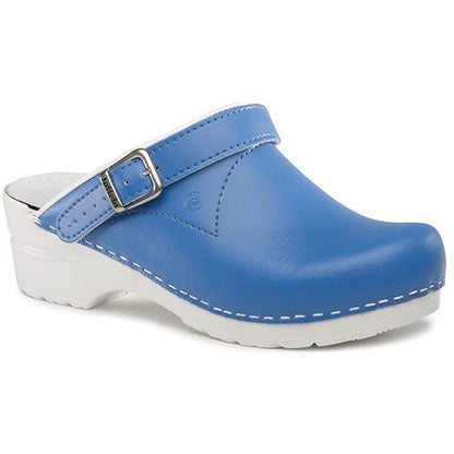 Flexiklog Unisex Flexible Clog with Elasticated Heel Strap - Sky Blue - 
