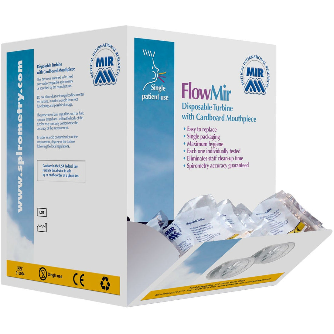 FlowMIR Disposable Turbine x 60 – Medisave UK
