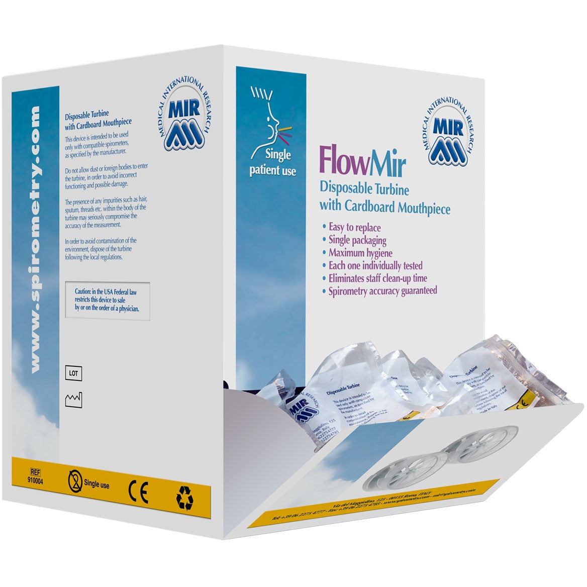 FlowMIR Disposable Turbine x 60 - MIR