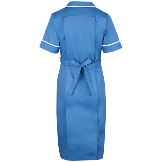 Boyd Cooper Maternity Classic Collar Dress - Hospital Blue - 