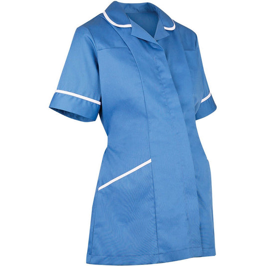 Boyd Cooper Maternity Classic Collar Tunic - Hospital Blue - 