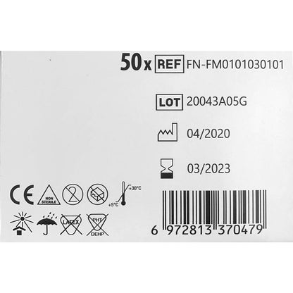 Surgeons Face Mask With Loops Per 50 - 3 Ply TYPE II R Fluid Resistant - 