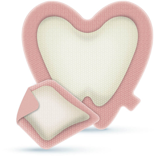 Activheal Foam Contact Sacral Adhesive 10 x 10cm Pack of 10 - Activheal