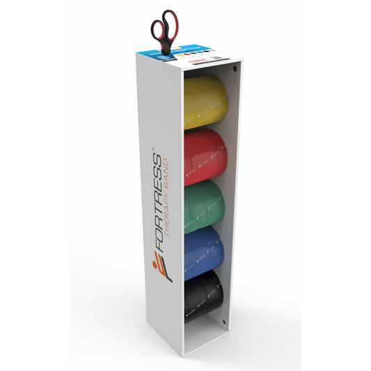Therabox rainbow band stand - for latex free rolls 45.5m Rolls
