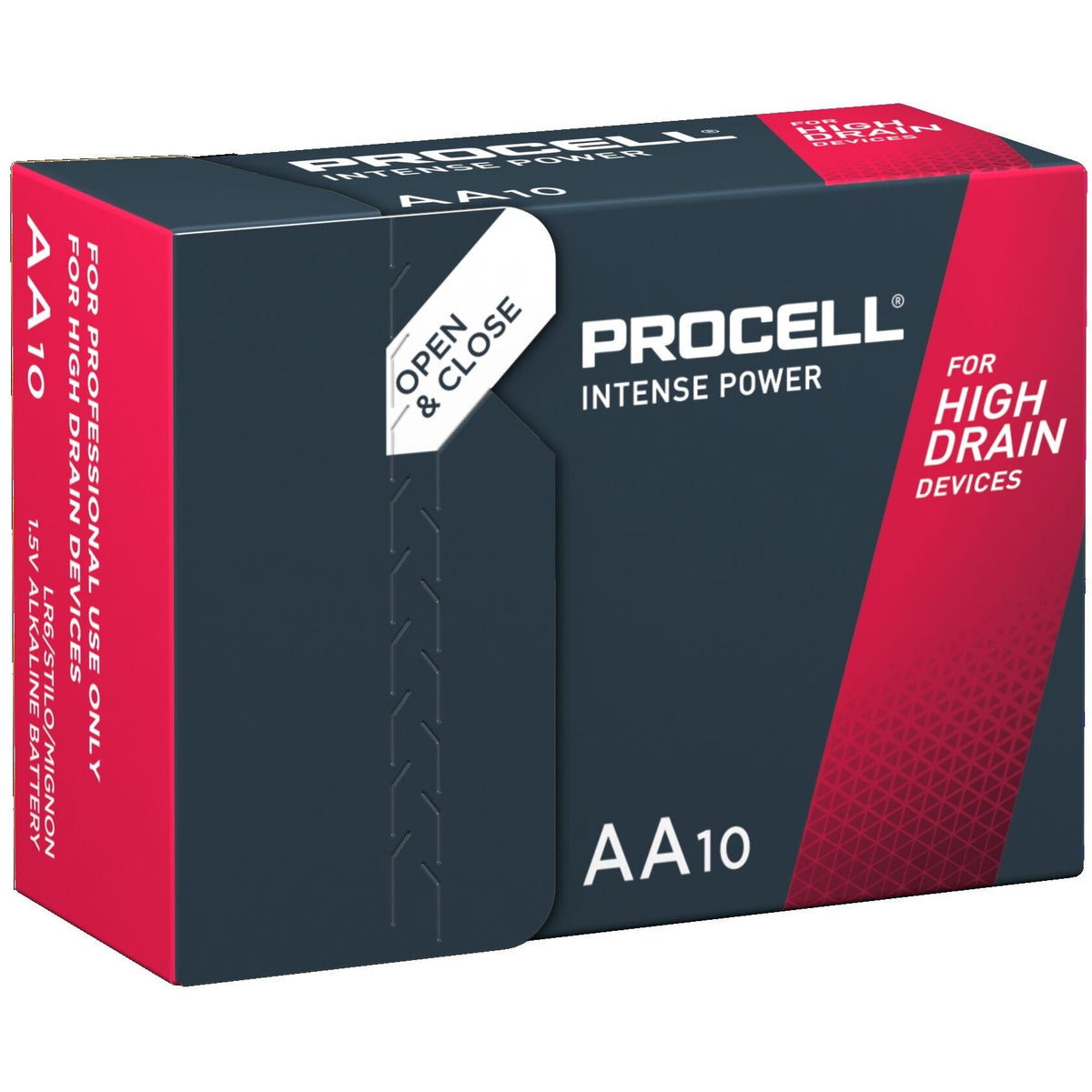 Procell Formula Procell Intense Batteries (AA/LR6) - Box of 10 Cells – Medisave UK