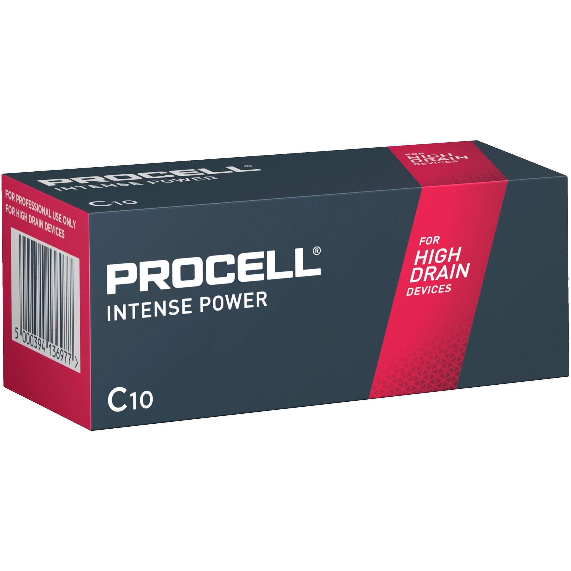 Procell Intense Batteries (C/LR14) - Box of 10 Cells – Medisave UK