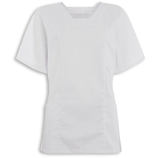 Women's Square-Neck Smart Scrub Top - 