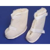 Fleece slippers - medium (pair)