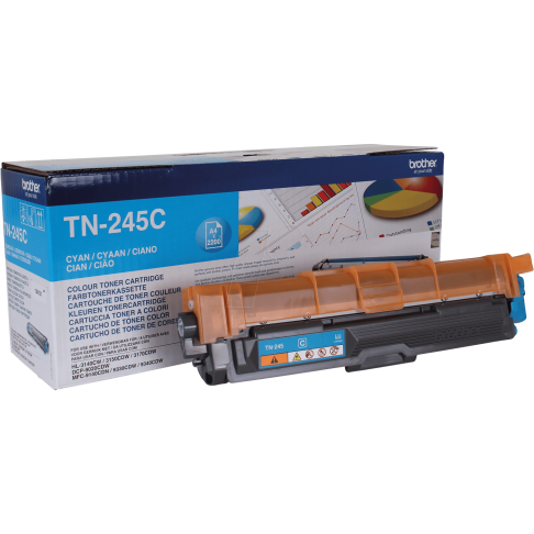 Brother TN245C Cyan Highgh Yield Toner - Compatible - Brother