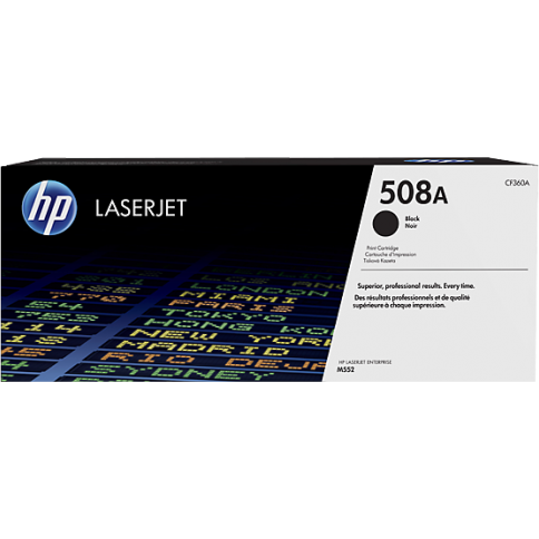 HP CF360A Standard Yield Black Toner Cartridge also for 508A - Compatible - Remanufactured - HP