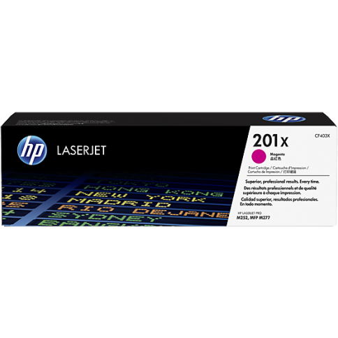 HP CF403X Magenta High Yield Toner also for HP 201X - Compatible - Remanufactured - HP