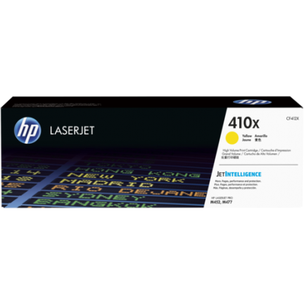 HP CF412X Yellow High Yield Toner also for HP 412X - Compatible - Remanufactured - HP