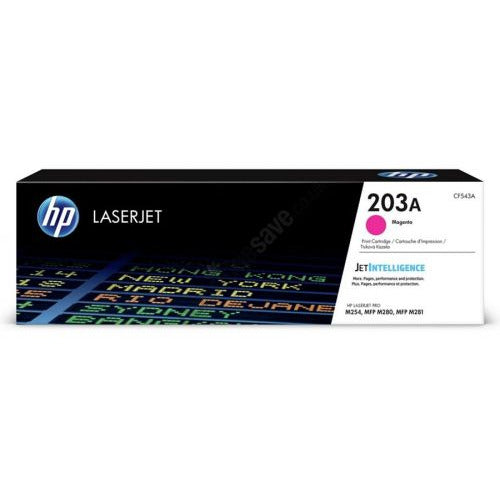 HP CF543A Magenta Toner also for HP 203A - Compatible - Remanufactured - HP
