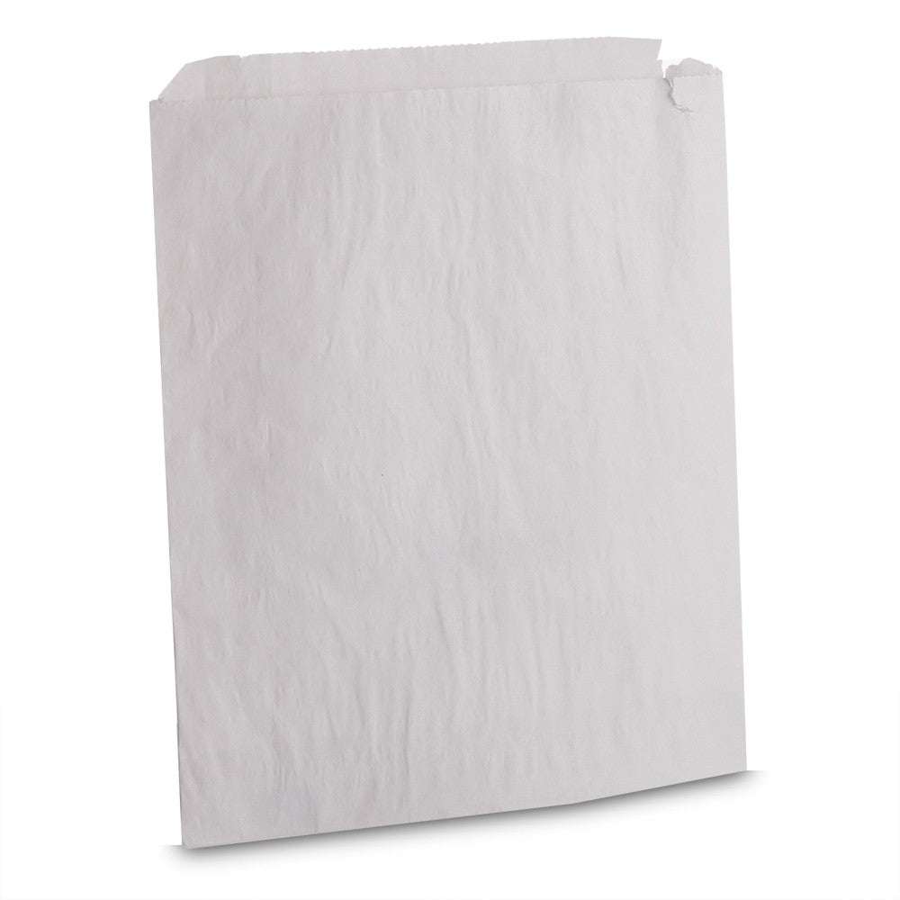 6x6" Sulphite Paper Bag Unstrung White x 1000
