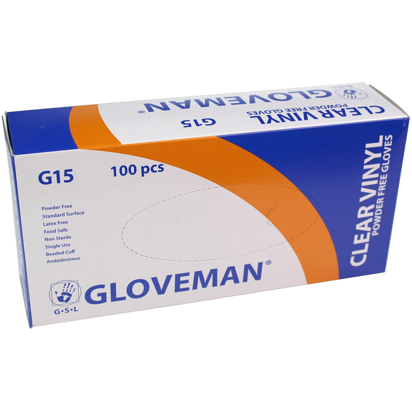 Vinyl Powder Free Gloves - Medium Pack of 100 - Discontinued