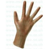 Protector Pre Powdered ExLarge Vinyl Gloves per CASE of 1000