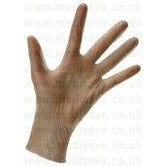 Protector Powder Free Vinyl Gloves Small per CASE of 1000