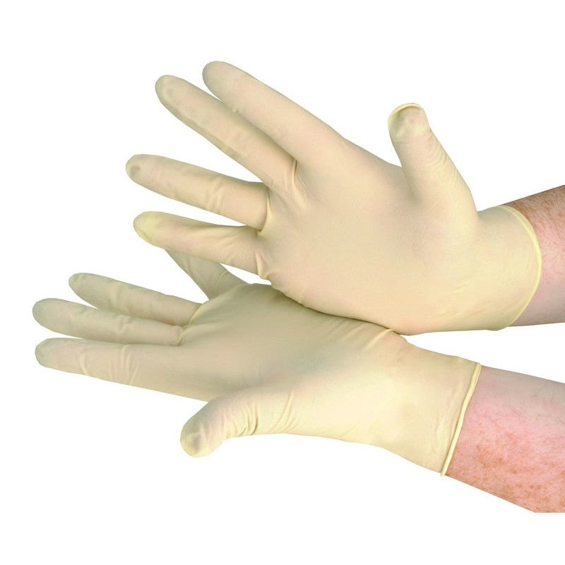 Vinyl Powder Free Cream Gloves - Pack of 100 - Medium - Discontinued