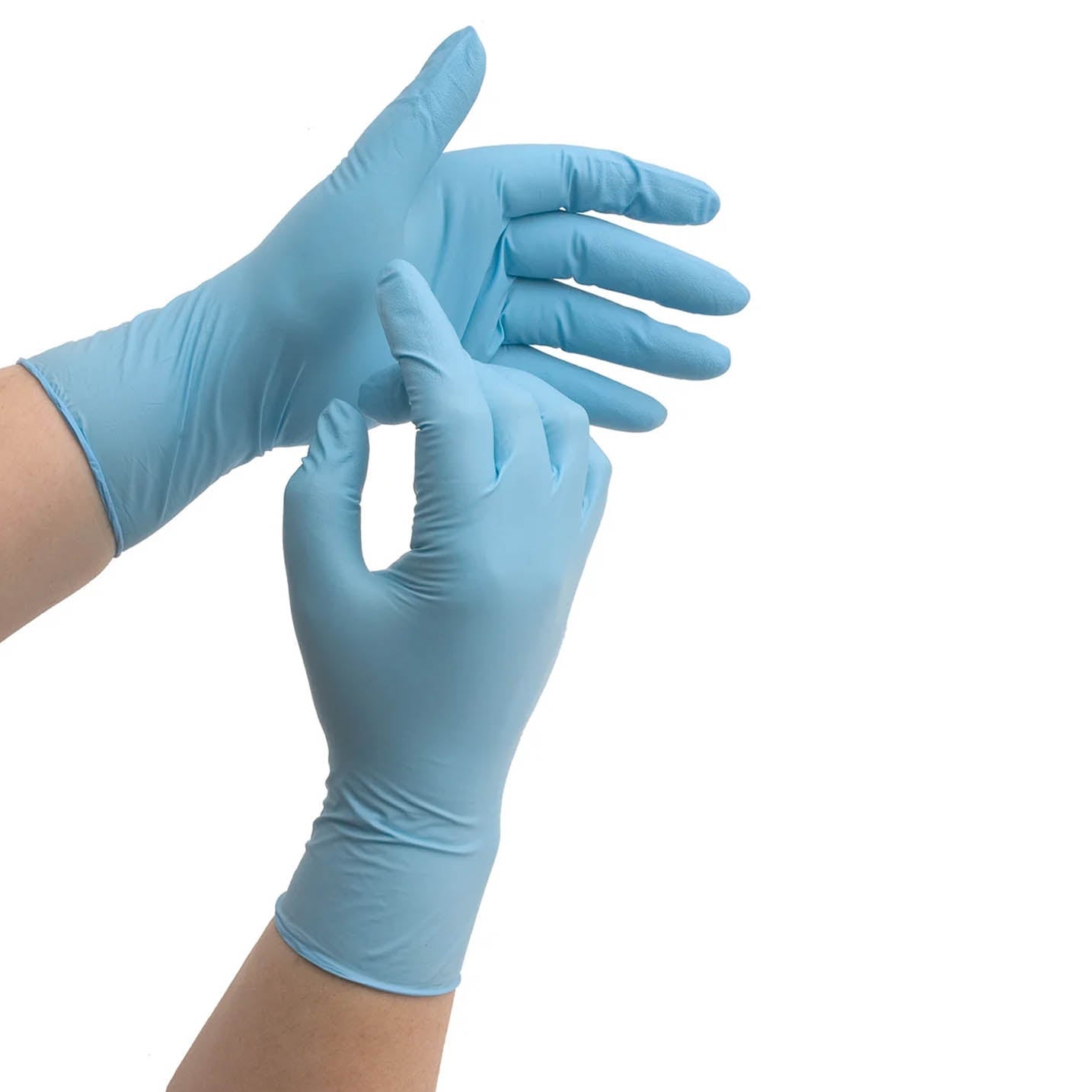 Nitrile Powder Free Examination Gloves x 100 - Large [AQL 1.5] - St John