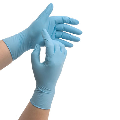 Nitrile Powder Free Examination Gloves x 100 - Medium [AQL 1.5] - St John