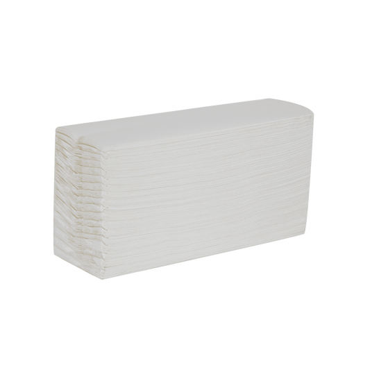 Pristine Z-Fold Hand Towel White 2ply x 214 - Single - Pristine