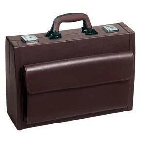 Bollmann Piccola Doctors Case: Burgundy Leatherette - Bollmann