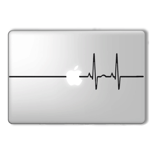 Laptop Sticker - Heart Rate - Medinc