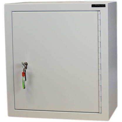 Controlled Drugs Cabinet 550 X 500 X 300mm | 2 Shelves (Adjustable) | L/H Hinge - HEC Cabinets