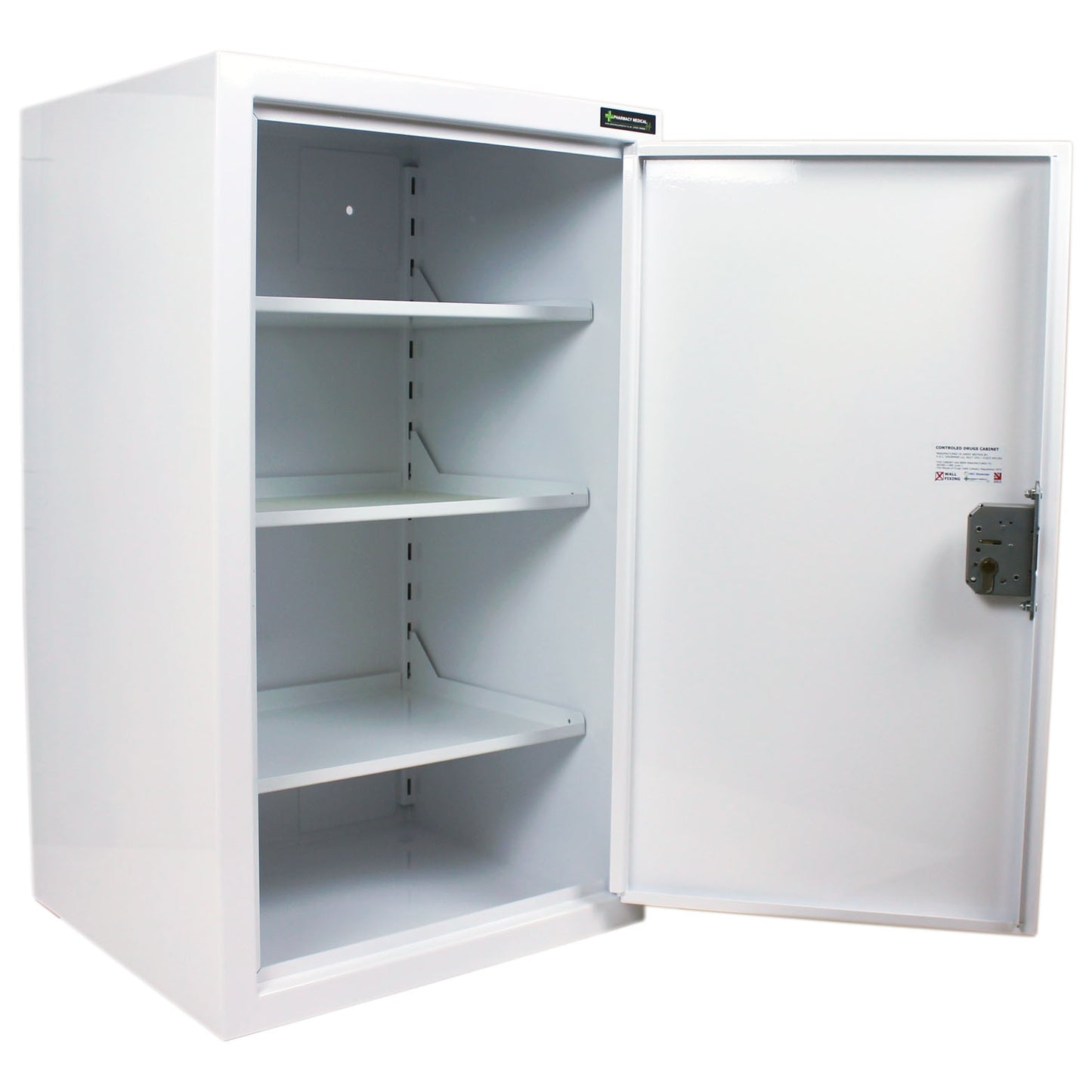 Controlled Drugs Cabinet 850 X 500 X 450mm | 3 Shelves (Adjustable) | R/H Hinge - HEC Cabinets