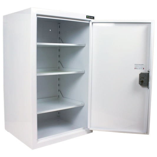 Controlled Drugs Cabinet 850 X 500 X 450mm | 3 Shelves (Adjustable) | L/H Hinge / Warning Light