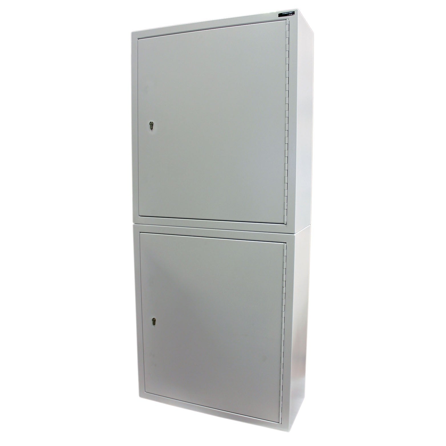Controlled Drugs Cabinet 1730 X 760 X 300mm (2 Cabinets, One On Top Of The Other) L/H Hinge / Warning Light - HEC Cabinets