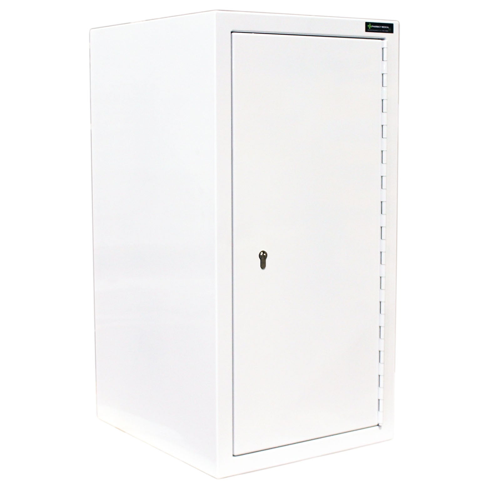 Controlled Drugs Cabinet 695 X 470 X 480mm | 2 Shelves (Adjustable) 3 Door Shelves | Floor Fixing | R/H Hinge - HEC Cabinets