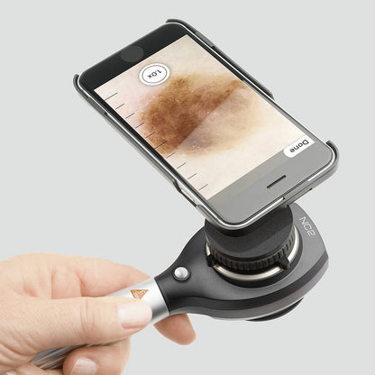 HEINE NC2 Non-Contact Dermatoscope with USB Handle, Contact Plate & Scale - Heine