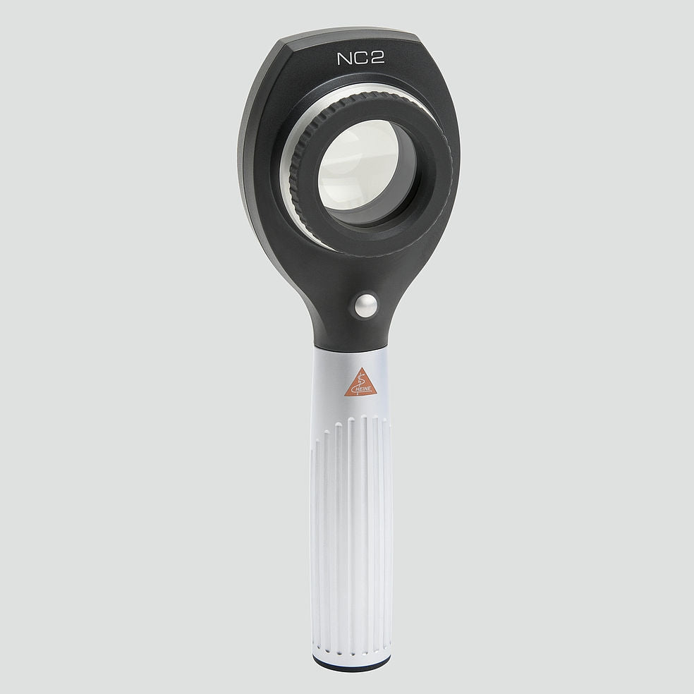 HEINE NC2 Non-Contact Dermatoscope with USB Handle, Contact Plate & Scale - Heine