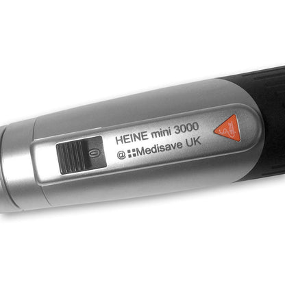 HEINE mini3000 LED Fibre Optic Otoscope Set with Batteries