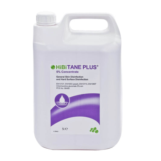 Hibitane Plus Concentrate 5 Litre Bottle - Discontinued