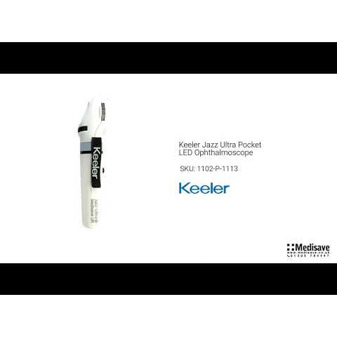 Keeler Jazz Ultra Pocket LED Ophthalmoscope