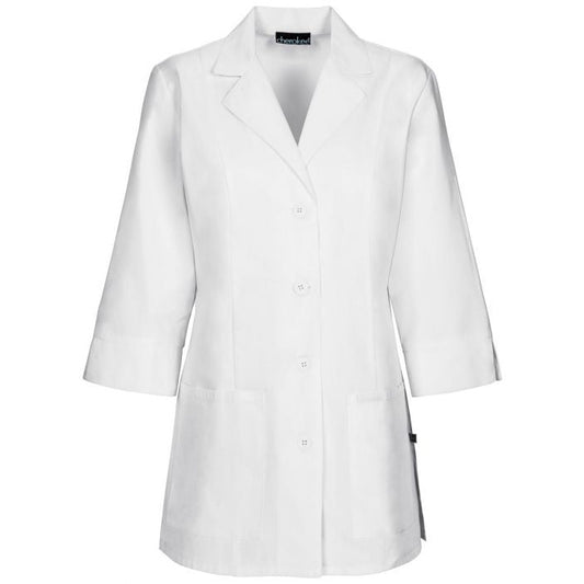 Cherokee 1470 Female 3/4 Sleeve Lab Coat 30" - Cherokee