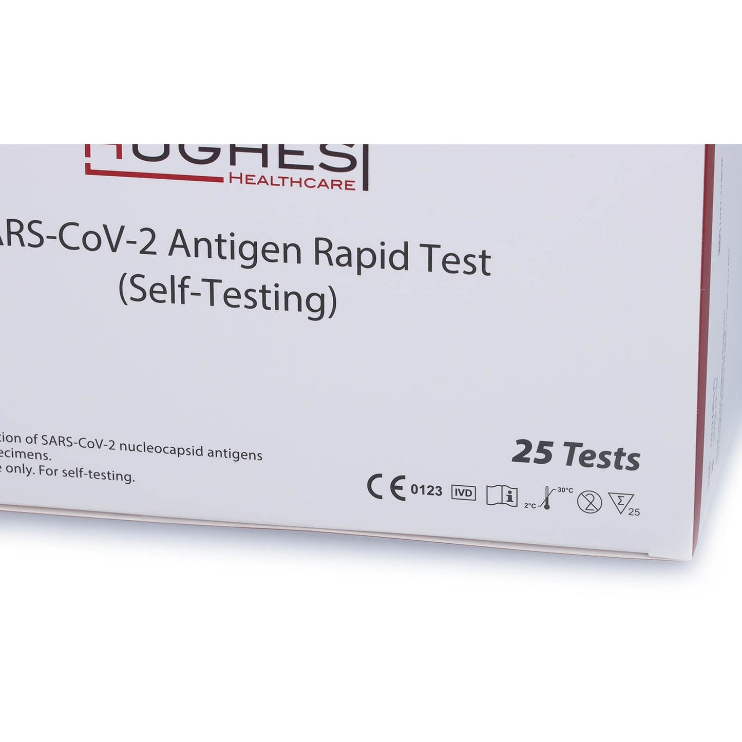 Hughes Healthcare Antigen Test - COVID 19 Test Kit x 25
