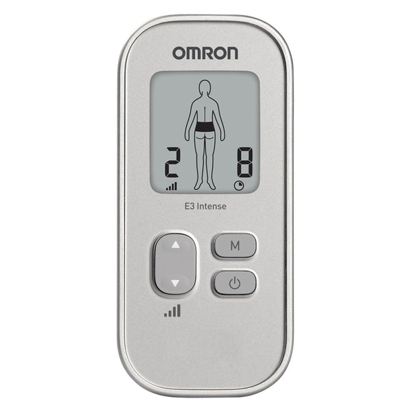 Omron E3 Intense TENS Device - Silver - Omron