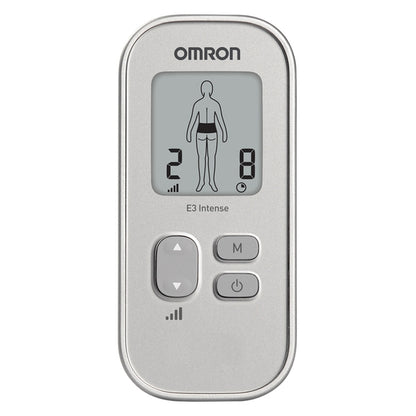 Omron E3 Intense TENS Device - Silver - Omron