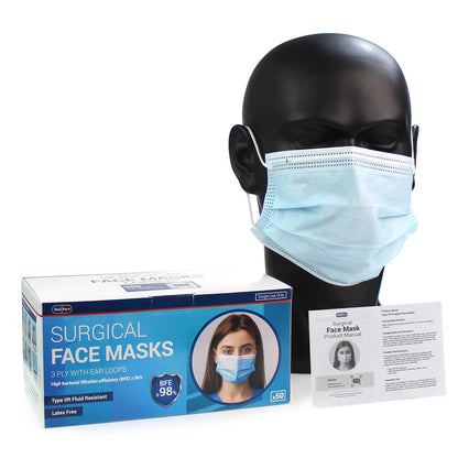 Type IIR Surgical Face Masks x 50 - MediPro
