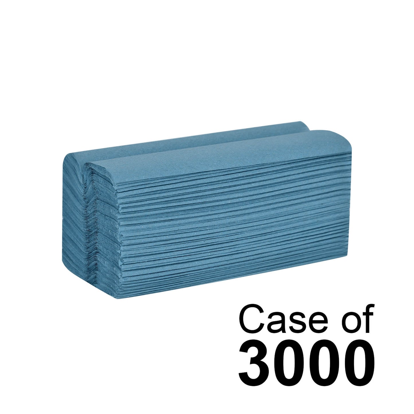 Blue Hand Towel Essentials Z-Fold - 1ply x 3000