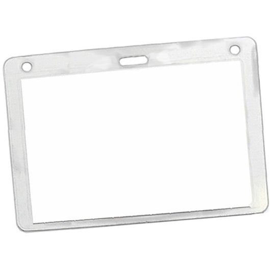 Landscape Security Badges - 100 x 140mm - Pack of 50 - Identibadge