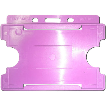 Singlesided holders - No straps - Landscape - Packs of 50 - 