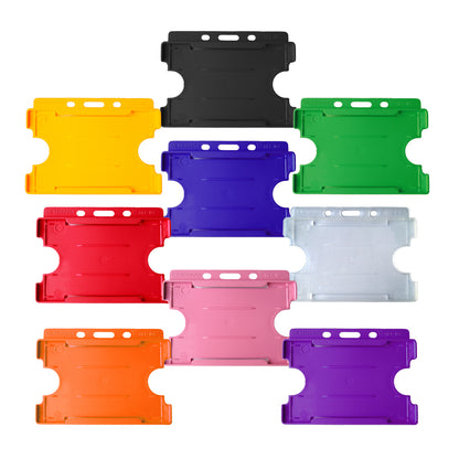 Singlesided holders - No straps - Landscape - Packs of 50 - 