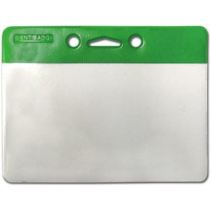 Landscape Security Badges - 80 x 100mm - Pack of 50 - 