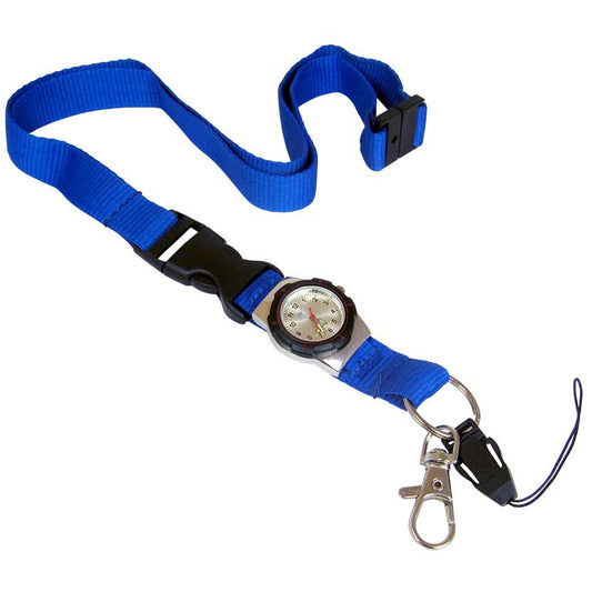 FunkyFobz Integrated Lanyard Fob Watch - Blue - 