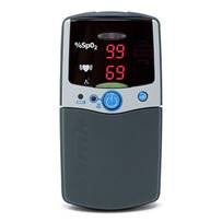 Nonin PalmSAT 2500A Handheld Pulse Oximeter with Paediatric Clip Sensor