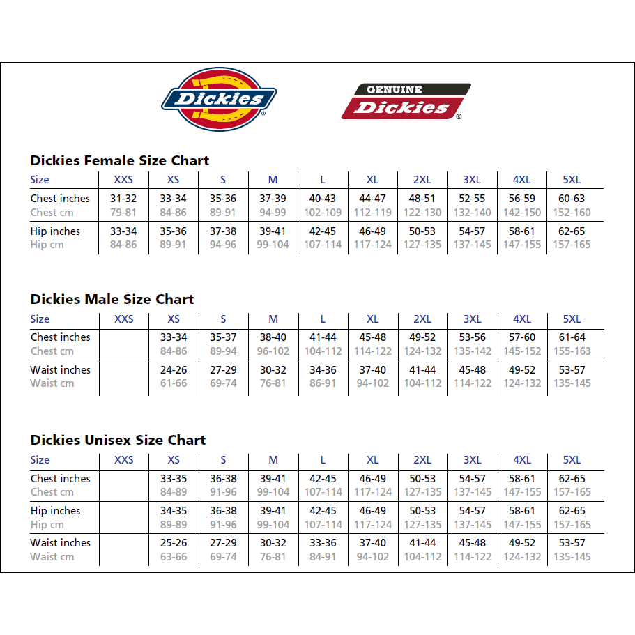 Unisex Dickies Scrub Sets - 